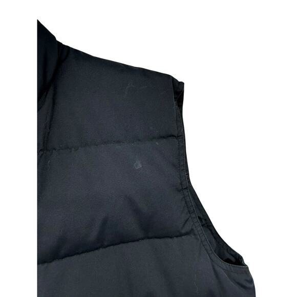 Cabela's Puffer Vest Men Sz L Black Premier Northern Goose Down Pockets Full Zip - Picture 5 of 9